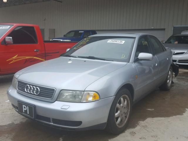 WAUED28D1WA118426 - 1998 AUDI A4 2.8 QUA SILVER photo 2