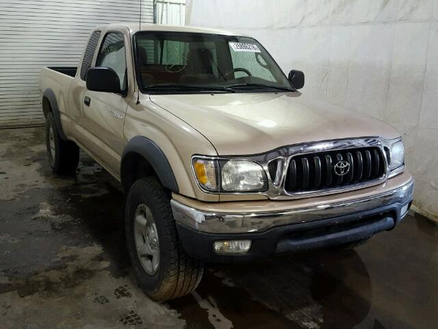 5TEWN72N94Z345143 - 2004 TOYOTA TACOMA XTR TAN photo 1