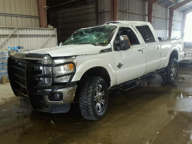 1FT7W2BT7FEB66897 - 2015 FORD F250 SUPER WHITE photo 2