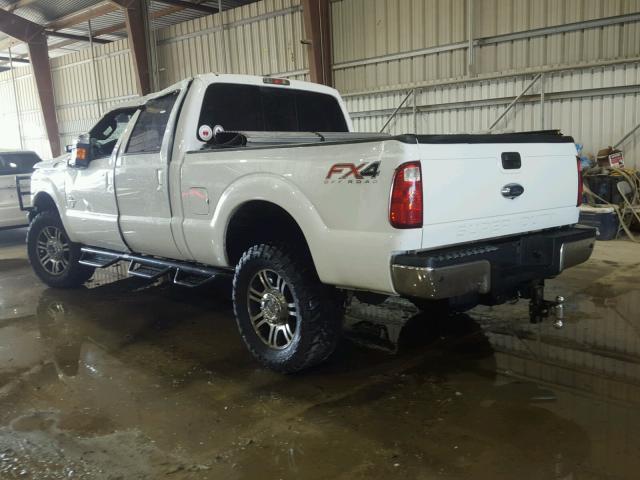 1FT7W2BT7FEB66897 - 2015 FORD F250 SUPER WHITE photo 3