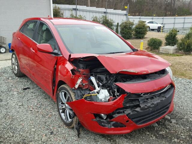 KMHD35LE9DU081202 - 2013 HYUNDAI ELANTRA GT RED photo 1