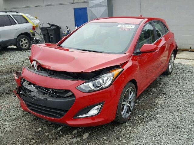 KMHD35LE9DU081202 - 2013 HYUNDAI ELANTRA GT RED photo 2