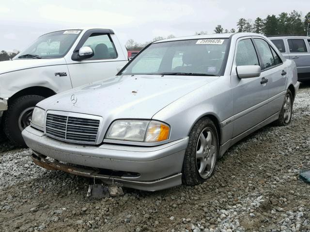 WDBHA24G6YA833194 - 2000 MERCEDES-BENZ C 230 SILVER photo 2