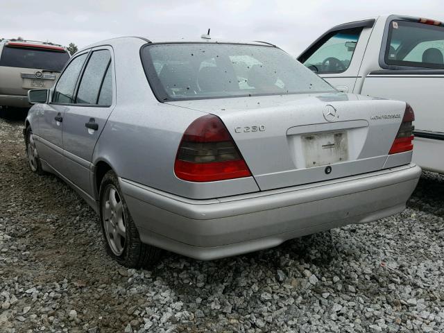 WDBHA24G6YA833194 - 2000 MERCEDES-BENZ C 230 SILVER photo 3