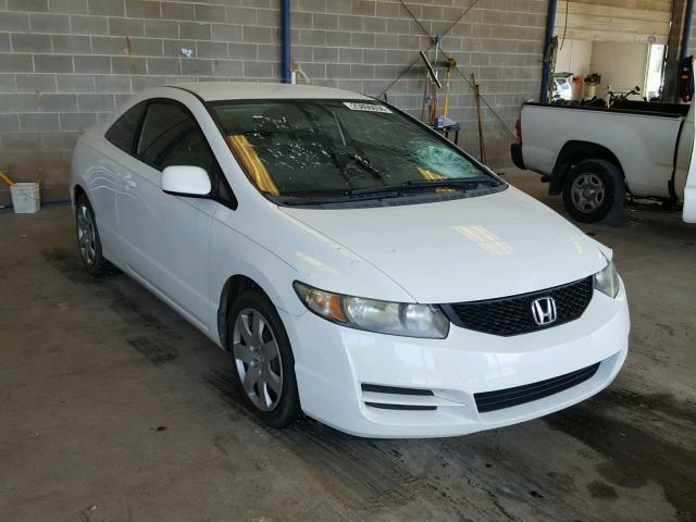 2HGFG1B66AH514169 - 2010 HONDA CIVIC LX WHITE photo 1