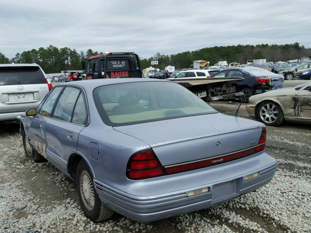 1G3HC52K6W4859505 - 1998 OLDSMOBILE REGENCY BLUE photo 3