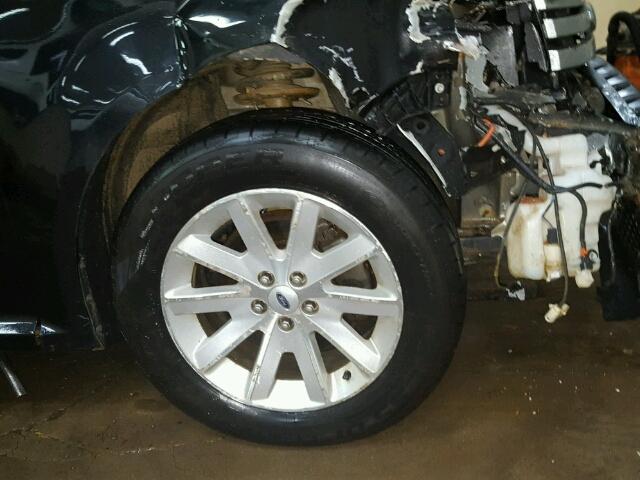 2FMHK6CC6ABA87405 - 2010 FORD FLEX SEL შავი ფოტო 9