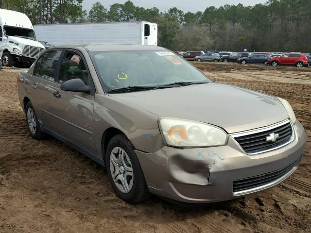 1G1ZS58F57F217129 - 2007 CHEVROLET MALIBU LS BROWN photo 1