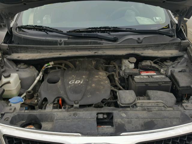 KNDPB3AC1E7578528 - 2014 KIA SPORTAGE B GRAY photo 7