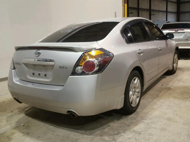 1N4AL2AP5CC207222 - 2012 NISSAN ALTIMA BAS SILVER photo 4