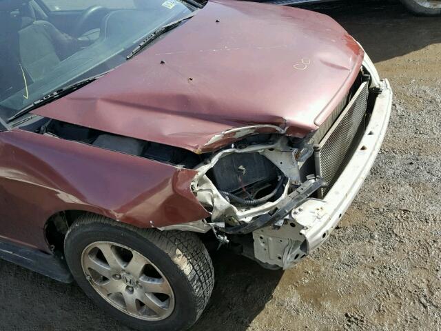 1HGEM22903L072886 - 2003 HONDA CIVIC EX MAROON photo 9