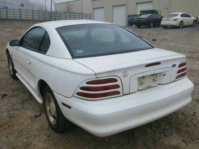 1FALP4041SF160140 - 1995 FORD MUSTANG WHITE photo 3