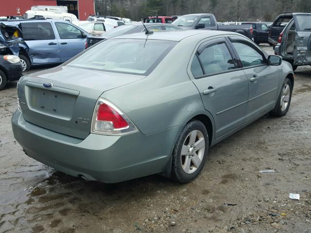 3FAHP01158R174010 - 2008 FORD FUSION SE GREEN photo 4