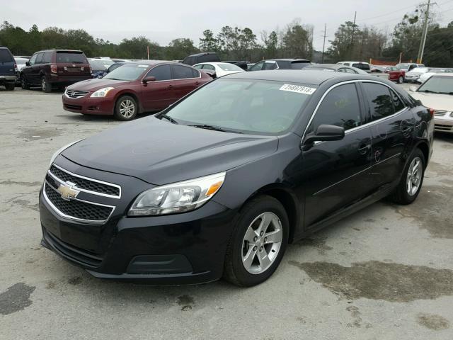 1G11B5SA7DF217364 - 2013 CHEVROLET MALIBU LS შავი ფოტო 2