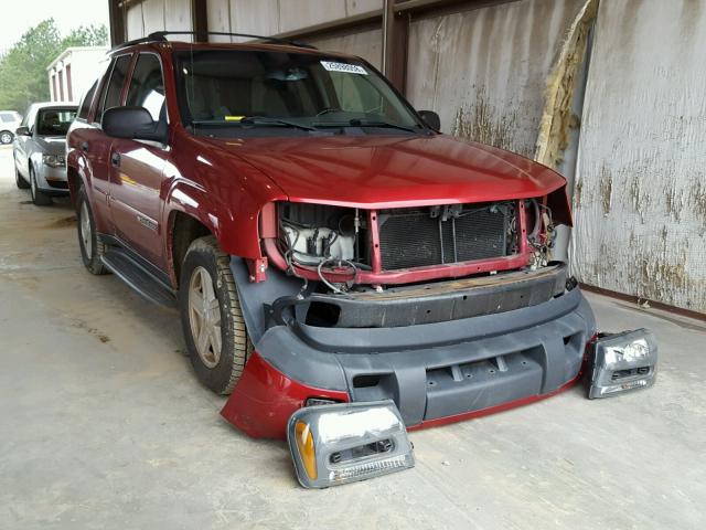 1GNDT13S132373205 - 2003 CHEVROLET TRAILBLAZE RED photo 1