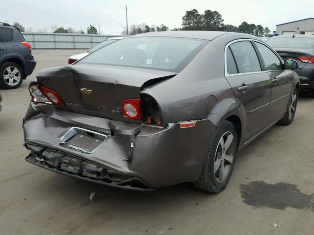 1G1ZC5EU3BF289911 - 2011 CHEVROLET MALIBU 1LT 棕色 照片 4