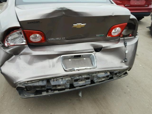 1G1ZC5EU3BF289911 - 2011 CHEVROLET MALIBU 1LT 棕色 照片 9