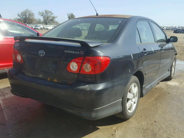 1NXBR32E96Z722623 - 2006 TOYOTA COROLLA CE BLACK photo 4