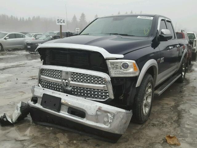 1C6RR7JT5GS187126 - 2016 RAM 1500 LARAM BLUE photo 2