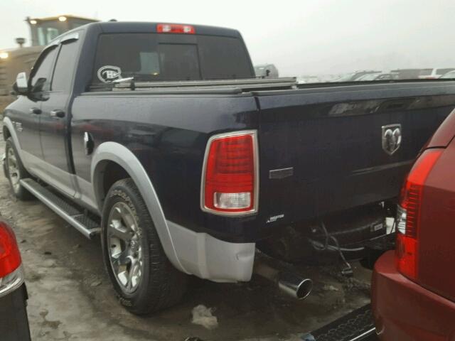 1C6RR7JT5GS187126 - 2016 RAM 1500 LARAM BLUE photo 3