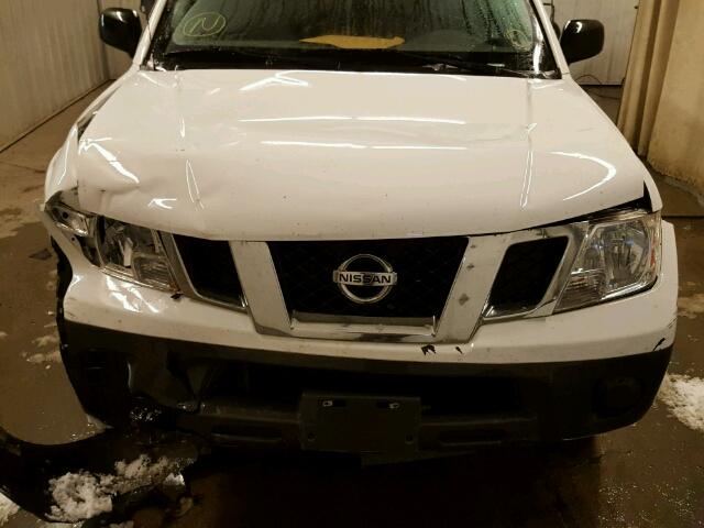 1N6BD0CT8CC409429 - 2012 NISSAN FRONTIER S WHITE photo 10