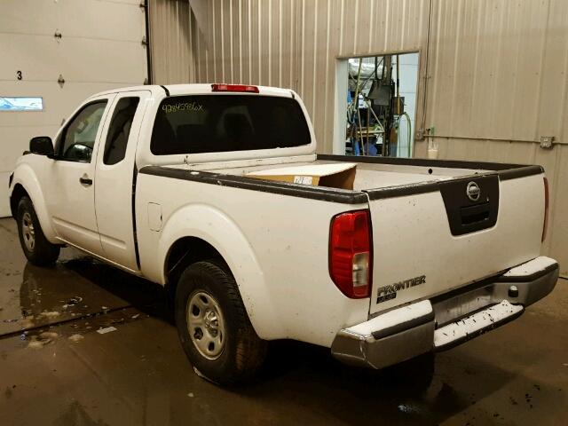 1N6BD0CT8CC409429 - 2012 NISSAN FRONTIER S WHITE photo 3