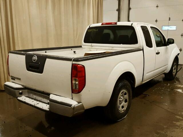 1N6BD0CT8CC409429 - 2012 NISSAN FRONTIER S WHITE photo 4