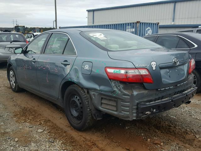 4T1BE46K69U814570 - 2009 TOYOTA CAMRY BASE TURQUOISE photo 3