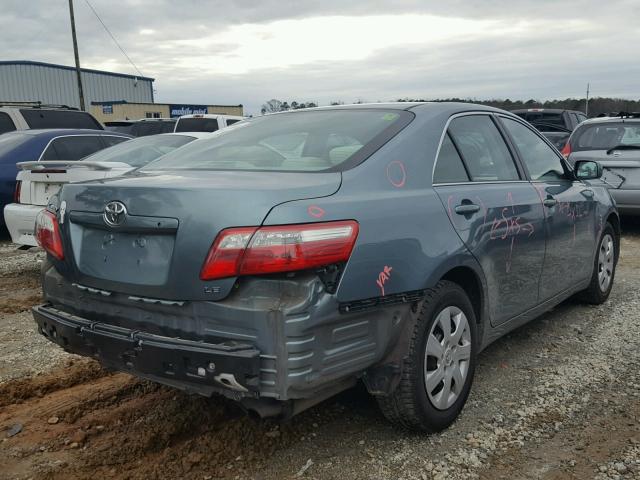 4T1BE46K69U814570 - 2009 TOYOTA CAMRY BASE TURQUOISE photo 4