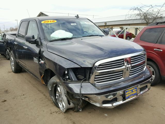 3C6RR7LT9JG123652 - 2018 RAM 1500 SLT CHARCOAL photo 1