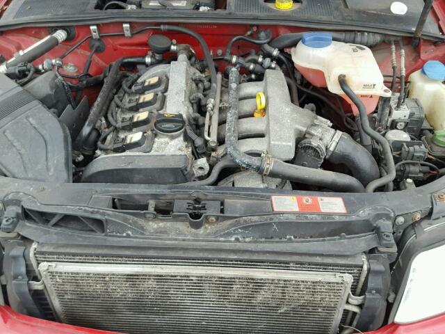 WAULC68E83A368428 - 2003 AUDI A4 1.8T QU RED photo 7