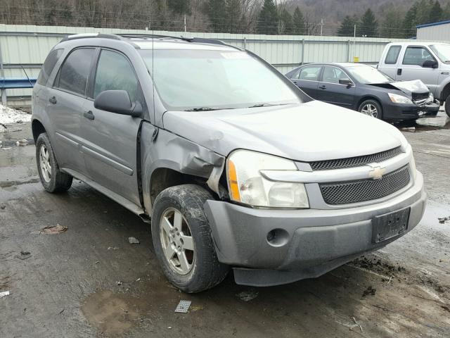 2CNDL13F456133305 - 2005 CHEVROLET EQUINOX LS GRAY photo 1