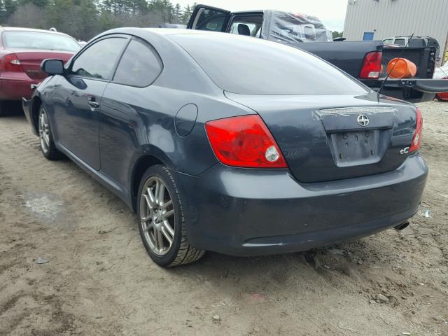 JTKDE177850050270 - 2005 TOYOTA SCION TC BLUE photo 3