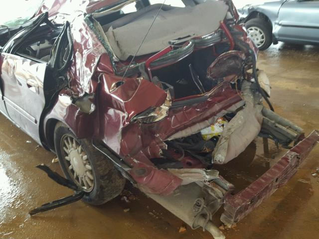 1FAFP53285A139400 - 2005 FORD TAURUS SE MAROON photo 10