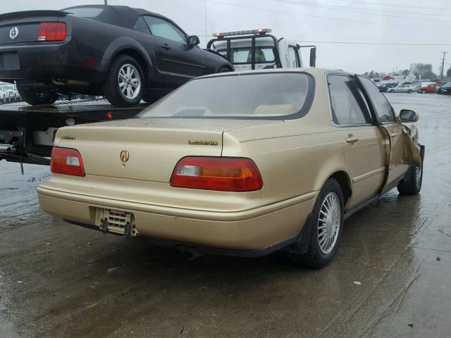 JH4KA7675MC008648 - 1991 ACURA LEGEND LS GOLD photo 4