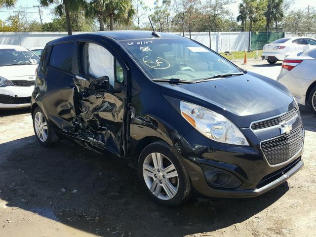 KL8CB6S99DC505621 - 2013 CHEVROLET SPARK LS BLACK photo 1