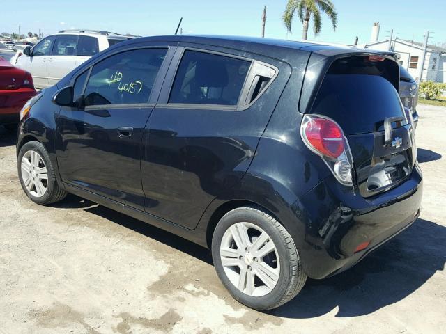 KL8CB6S99DC505621 - 2013 CHEVROLET SPARK LS BLACK photo 3