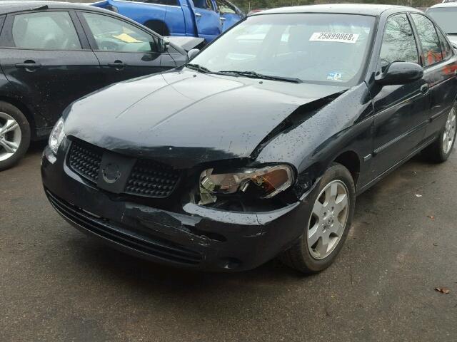 3N1CB51D06L556488 - 2006 NISSAN SENTRA 1.8 BLACK photo 9