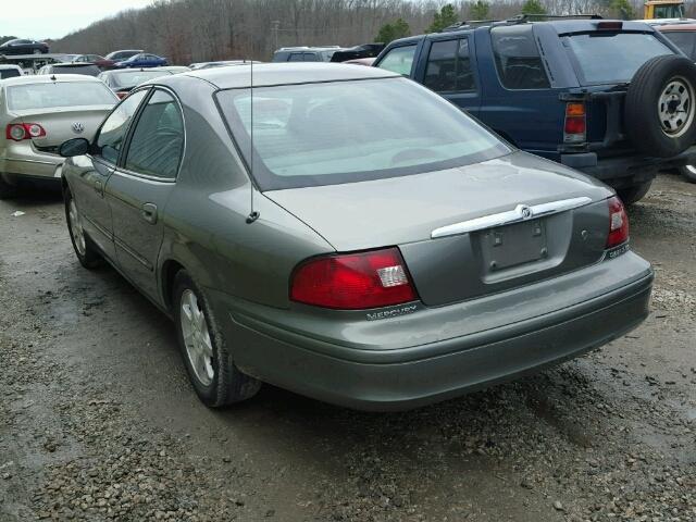 1MEHM55S41A608094 - 2001 MERCURY SABLE LS P GRAY photo 3