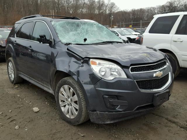 2CNFLEEY6A6365252 - 2010 CHEVROLET EQUINOX LT BLUE photo 1