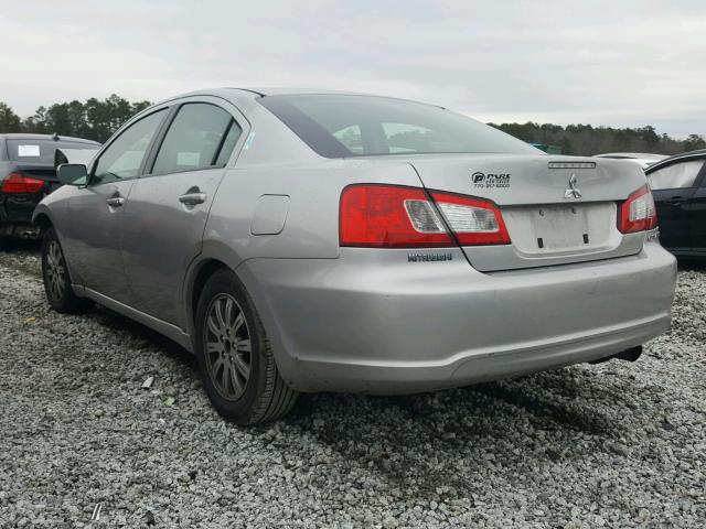 4A32B2FF0BE023680 - 2011 MITSUBISHI GALANT FE SILVER photo 3