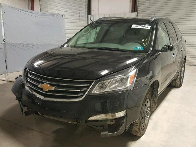 1GNKVHKDXGJ221433 - 2016 CHEVROLET TRAVERSE L BLACK photo 2