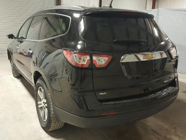 1GNKVHKDXGJ221433 - 2016 CHEVROLET TRAVERSE L BLACK photo 3