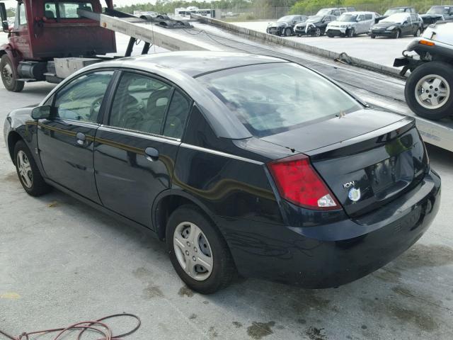 1G8AF52F93Z154251 - 2003 SATURN ION LEVEL BLACK photo 3