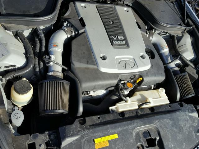 JNKCV64E48M121723 - 2008 INFINITI G37 BASE SILVER photo 7