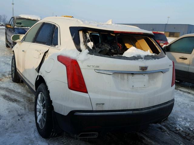 1GYKNDRSXHZ152147 - 2017 CADILLAC XT5 LUXURY WHITE photo 3