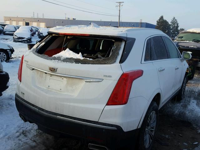 1GYKNDRSXHZ152147 - 2017 CADILLAC XT5 LUXURY WHITE photo 4