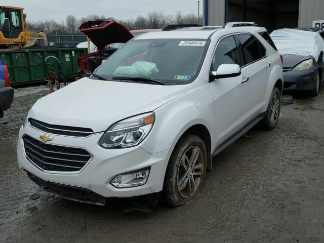 2GNFLGEK1H6264584 - 2017 CHEVROLET EQUINOX PR WHITE photo 2