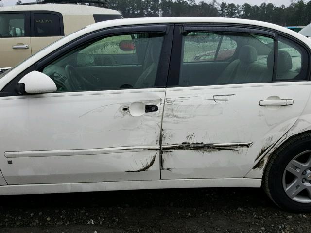 1G1ZT58N17F105769 - 2007 CHEVROLET MALIBU LT WHITE photo 9