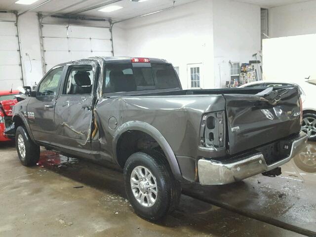 3C6UR5FL0GG389869 - 2016 RAM 2500 LARAM GRAY photo 3